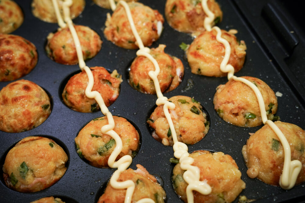 千鳥・大悟のたこ焼きの作り方